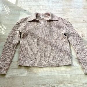 Have Women's Taupe V-Neck Sweater